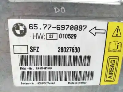 Автозапчасти б/у блок управления подушками безопасности за bmw serie 7 (e65/e66) 4.0 v8 cat ссылки oem iam 65776970897  28027630
