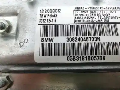 Автозапчасти б/у передняя левая боковая подушка безопасности за bmw serie 7 (e65/e66) 4.0 v8 cat ссылки oem iam 30824046703n  30321241b