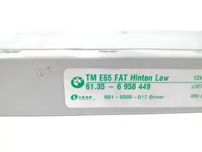 Second-hand car spare part electronic module for bmw serie 7 (e65/e66) 4.0 v8 cat oem iam references 61356958449  