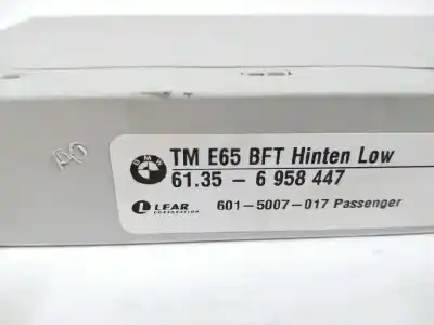 Second-hand car spare part electronic module for bmw serie 7 (e65/e66) 4.0 v8 cat oem iam references 61356958447  