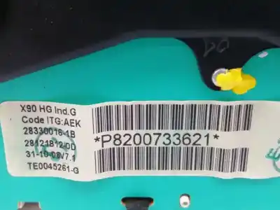 Peça sobressalente para automóvel em segunda mão quadrante por dacia sandero 1.4 cat referências oem iam p8200733621  