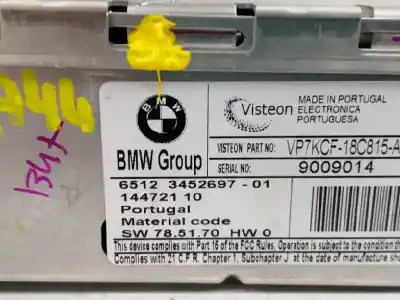 Pezzo di ricambio per auto di seconda mano impianto audio / radio cd per mini mini (r56) cooper d riferimenti oem iam 65123452697  14472110