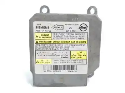 Peça sobressalente para automóvel em segunda mão centralina de airbag por ssangyong rodius 2.7 turbodiesel cat referências oem iam 8625021030