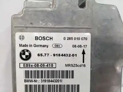 Peça sobressalente para automóvel em segunda mão centralina de airbag por bmw serie 1 berlina (e81/e87) 2.0 turbodiesel cat referências oem iam 65779184432  0285010070