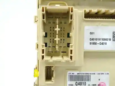 Second-hand car spare part fuse box unit for kia niro e-niro drive oem iam references 91950q4010  