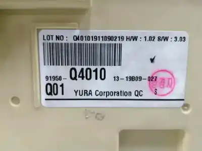 Second-hand car spare part fuse box unit for kia niro e-niro drive oem iam references 91950q4010  