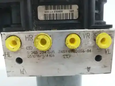 Peça sobressalente para automóvel em segunda mão abs por bmw x3 (e83) 2.0 d referências oem iam 34516762059  0265234035
