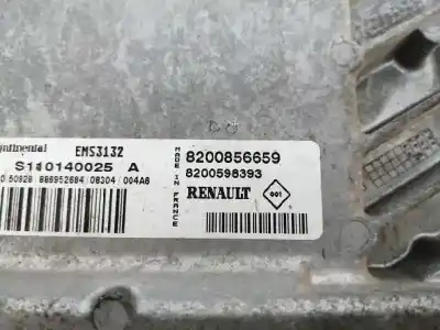 Second-hand car spare part ecu engine control for dacia sandero 1.4 cat oem iam references 8200856659  8200598393