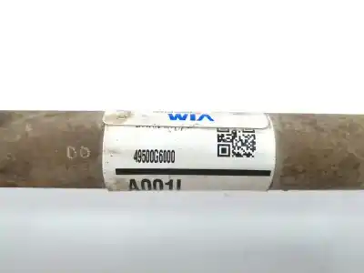 Second-hand car spare part front left transmission for kia picanto (ja) 1.0 cat oem iam references 49500g6000  