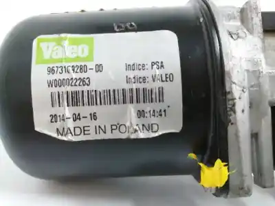 Автозапчастина б/у двигатель передніх склоочисників для citroen c3 picasso (sh_) 1.4 vti 95 посилання на oem iam 9673169280  53571102