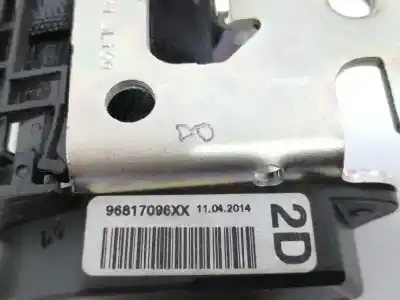 Автозапчастина б/у задній правий ремін безпеки для citroen c3 picasso (sh_) 1.4 vti 95 посилання на oem iam 96817096xx  