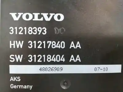 Second-hand car spare part electronic module for volvo xc70 2.4 diesel cat oem iam references 31218393  