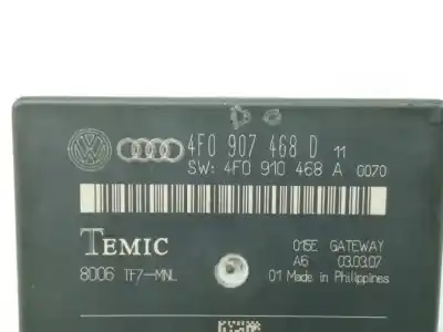Second-hand car spare part electronic module for audi a6 avant (4f5) 3.2 fsi oem iam references 4f0907468d  4f0910468a