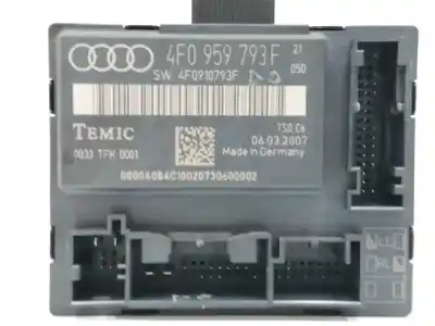 Автозапчасти б/у электронный модуль за audi a6 avant (4f5) 3.2 fsi ссылки oem iam 4f0959793f  4f0910793f