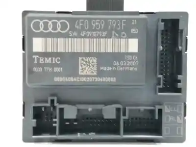 Peça sobressalente para automóvel em segunda mão módulo eletrônico por audi a6 avant (4f5) 3.2 fsi referências oem iam 4f0959793f  4f0910793f