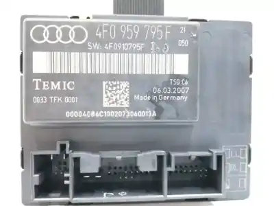Автозапчасти б/у электронный модуль за audi a6 avant (4f5) 3.2 fsi ссылки oem iam 4f0959795f  4f0910795f