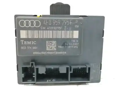 Peça sobressalente para automóvel em segunda mão módulo eletrônico por audi a6 avant (4f5) 3.2 fsi referências oem iam 4f0959795f