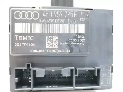 Second-hand car spare part electronic module for audi a6 avant (4f5) 3.2 fsi oem iam references 4f0959795f  4f0910795f