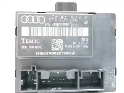 Автозапчасти б/у электронный модуль за audi a6 avant (4f5) 3.2 fsi ссылки oem iam 4f0959794f  4f0910795f