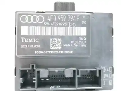 Peça sobressalente para automóvel em segunda mão módulo eletrônico por audi a6 avant (4f5) 3.2 fsi referências oem iam 4f0959794f  4f0910795f