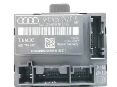 Автозапчасти б/у электронный модуль за audi a6 avant (4f5) 3.2 fsi ссылки oem iam 4f0959792f  4f0910792f