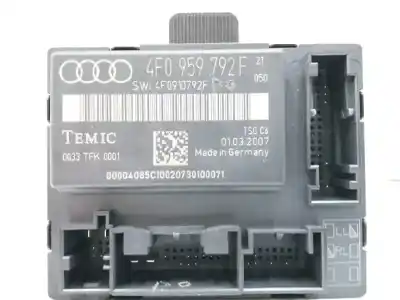Second-hand car spare part electronic module for audi a6 avant (4f5) 3.2 fsi oem iam references 4f0959792f  4f0910792f