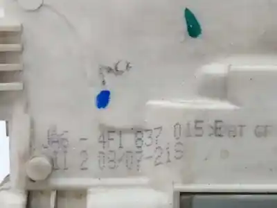 Second-hand car spare part left front door lock for audi a6 avant (4f5) 3.2 fsi oem iam references 4f1837015  