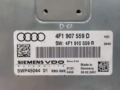 Second-hand car spare part ecu engine control for audi a6 avant (4f5) 3.2 fsi oem iam references 4f1907559d  5wp4504401