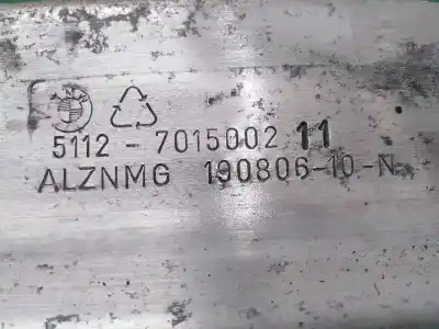 Автозапчастина б/у підсилення заднього бампера для bmw serie 7 (e65/e66) 4.0 v8 cat посилання на oem iam 51127015002  