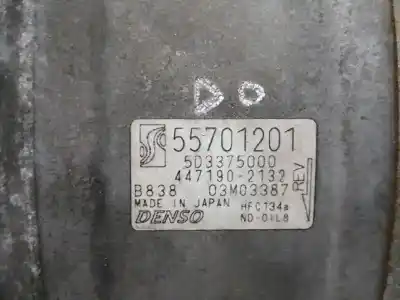 İkinci el araba yedek parçası klima kompresörü için fiat linea (110) 1.6 jtdm 16v cat oem iam referansları 55701201  4471902132