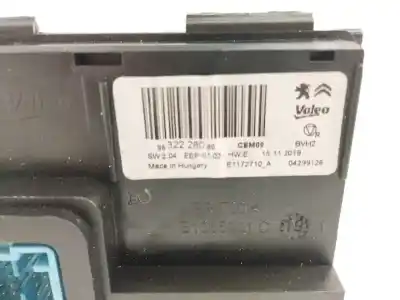 Автозапчастина б/у електронний модуль для peugeot rifter 1.5 bluehdi 130 посилання на oem iam 9832228080  