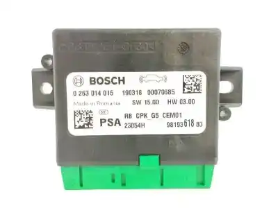 Pezzo di ricambio per auto di seconda mano modulo elettronico per peugeot 208 i (ca_, cc_) 1.2 thp 110 riferimenti oem iam 9819361880