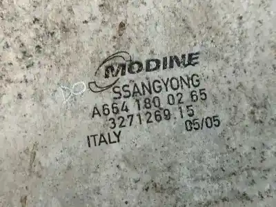 Автозапчасти б/у охладитель моторного масла за ssangyong rodius xdi ссылки oem iam a6641800265  