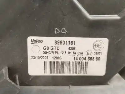 Автозапчастина б/у ліва фара для fiat scudo combi (272) 2.0 jtdm посилання на oem iam 1400455580 89901161 
