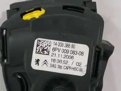 Автозапчасти б/у педальный потенциометр за fiat scudo combi (272) 2.0 jtdm ссылки oem iam 1400838880  6pv00908308