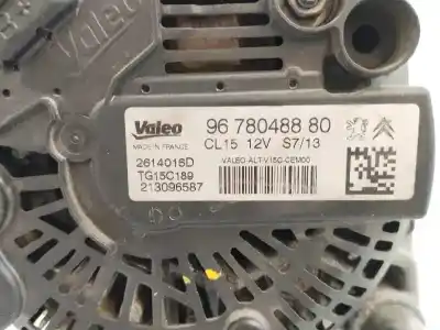 Recambio de automóvil de segunda mano de alternador para peugeot 5008 2.0 16v hdi fap referencias oem iam 9678048880 tg15c189 1614016d 