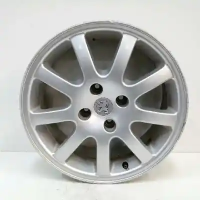 Pièce détachée automobile d'occasion jante pour peugeot 206 berlina gti références oem iam ouragan16-2 9606yh 6,5jx16h2 4-28