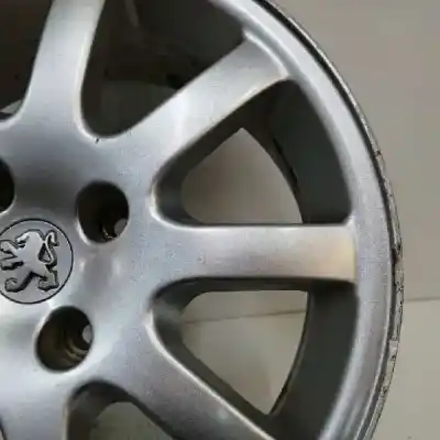 Pièce détachée automobile d'occasion jante pour peugeot 206 berlina gti références oem iam ouragan16-2 9606yh 6,5jx16h2 4-28