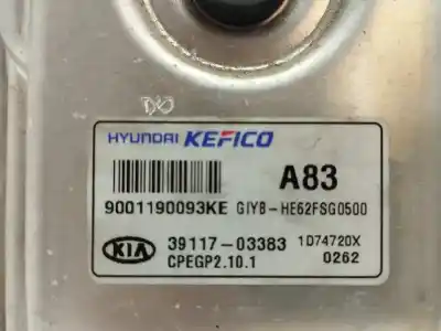 Second-hand car spare part ecu engine control for kia stonic (yb) 1.2 cvvt oem iam references 3911703383  9001190093ke