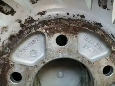 Автозапчастина б/у шина для ssangyong rodius 2.7 turbodiesel cat посилання на oem iam 4173021200  16x6,5j et43