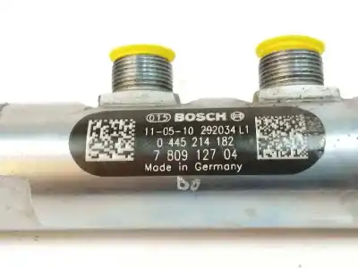Peça sobressalente para automóvel em segunda mão régua / rampa de injetores por bmw serie 1 berlina (e81/e87) 116d referências oem iam 7809127  0445214182