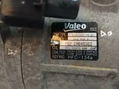 Автозапчасти б/у компрессор кондиционера воздуха за ssangyong actyon 2.0 td cat ссылки oem iam 6642300111  dkv14c