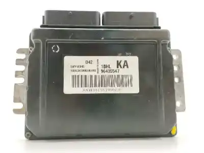 Peça sobressalente para automóvel em segunda mão centralina de motor uce por chevrolet lacetti (j200) 1.4 16v referências oem iam 96435547