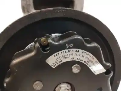Peça sobressalente para automóvel em segunda mão compressor de ar condicionado a/a a/c por porsche cayenne (typ 9pa) 4.5 v8 cat referências oem iam 94812601100 4472209110 4471803760