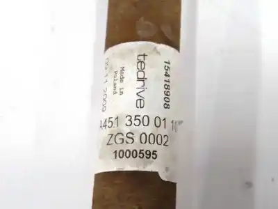 Second-hand car spare part front right transmission for smart coupe 1.0 cat oem iam references a4513500110  