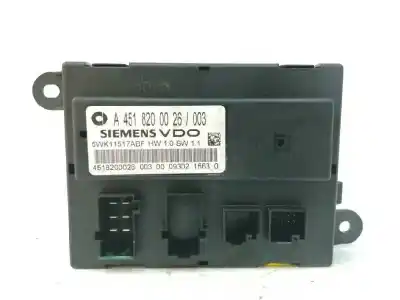 Second-hand car spare part ELECTRONIC MODULE for SMART COUPE  OEM IAM references A4518200026  5WK11517ABF