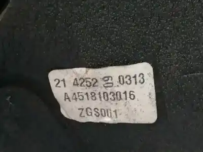 Peça sobressalente para automóvel em segunda mão espelho retrovisor esquerdo por smart coupe 1.0 cat referências oem iam a4518103016  