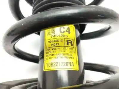 Peça sobressalente para automóvel em segunda mão amortecedor dianteiro direito por chevrolet captiva 2.0 diesel cat referências oem iam 7451286  95948812