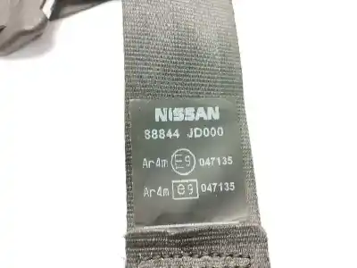 Автозапчасти б/у задний правый ремень безопасности за nissan qashqai / qashqai +2 i (j10, nj10, jj10e) 1.5 dci ссылки oem iam 88844jd000  