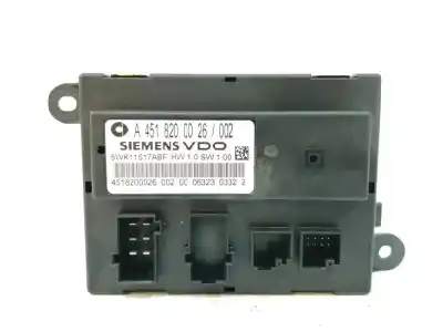 Gebrauchtes Autoersatzteil ELEKTRONISCHES MODUL zum SMART COUPE  OEM-IAM-Referenzen A4518200026  5WK11517ABF